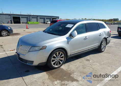 2012 Lincoln Mkt Ecoboost из США, поврежденный, VIN 2LMHJ5AT5CBL54623